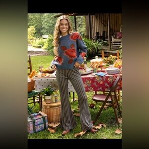 Natural Life Joplin Velvet Flare pant